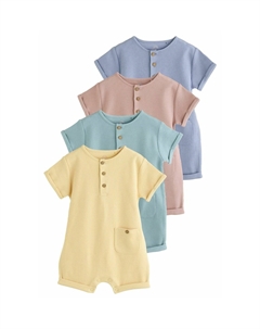 Комбинезон 4 PACK - REGULAR FIT, мультиколор Next