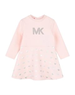 Kids платье с логотипом, розовый Michael kors