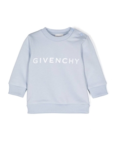 Kids толстовка с логотипом, синий Givenchy