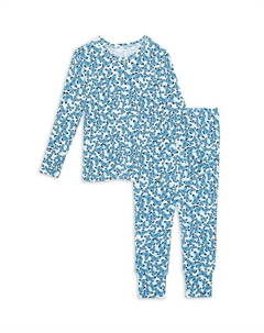 Унисекс Nayeli Классический Пижамный Комплект Верх и Штаны - Младенцы, Малыши, белый Posh peanut