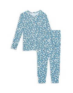 Унисекс Nayeli Классический Пижамный Комплект Верх и Штаны - Младенцы, Малыши, белый Posh peanut