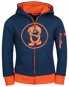 Толстовка Sortland, темно синий Trollkids