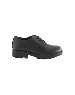 Туфли классические SCHOOL LEATHER LACE-UP SHOESFIT (F), черный Next