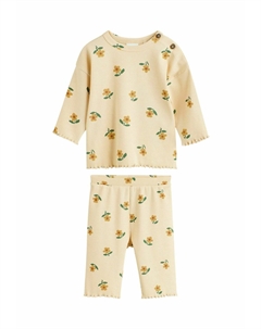 Брюки 2 PIECE WIDE LEG SET, желтый Next