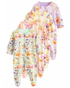 Комбинезон 4 PACK, желтый Next