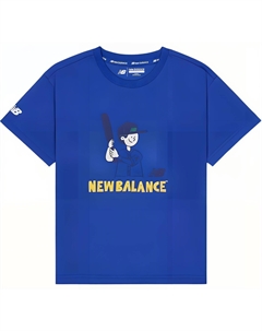 Детская футболка, синий New balance