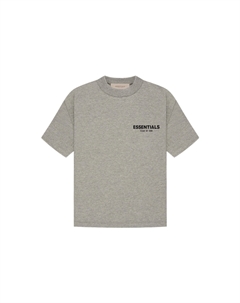 Детская футболка, цвет Dark Oatmeal Fear of god essentials