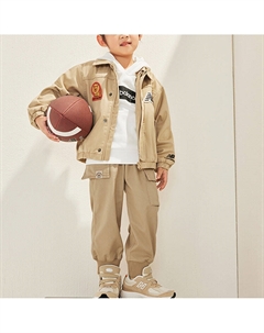 Детские трикотажные спортивные штаны, хаки New balance