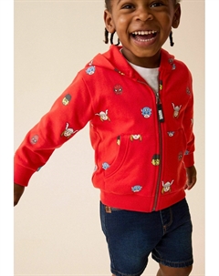 Свитер на молнии Marvel Avengers All Over Print Through Regular Fit, красный Next