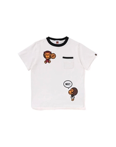 Детская футболка, красный A bathing ape®