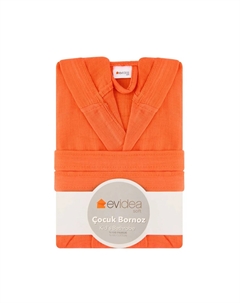 Муслиновый халат Soft Kids — оранжевый — 6–8 лет Evidea