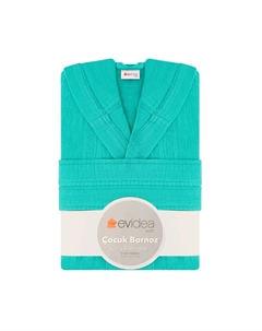 Муслиновый халат Soft Kids — зеленый — 10–12 лет Evidea