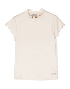 Футболка в рубчик, нейтральный цвет Donsje