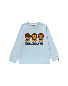 Детская футболка, белый A bathing ape®