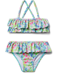 Купальник Flower Print Two Piece Swimsuit, цвет Multicolor Janie and jack