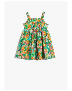 Повседневное платье Strappy Tiered, белое Koton