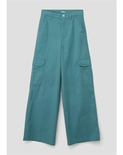 Тканевые брюки, синий S.oliver