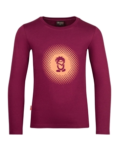 Лонгслив Pointillism, фиолетовый Trollkids