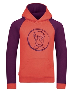 Пуловер с капюшоном, оранжевый Trollkids