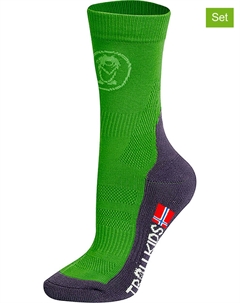 Носки, зеленый Trollkids