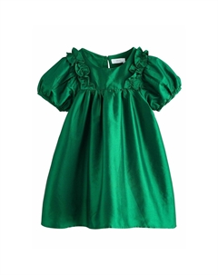 Элегантное платье RUFFLE REGULAR FIT, зеленый Next