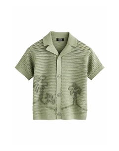 Рубашка, зеленый Next