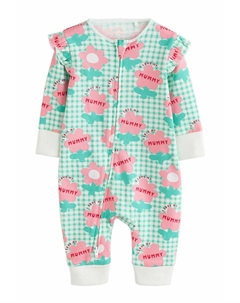 Пижама REGULAR FIT FAMILY TWO WAY ZIP, зеленый Next