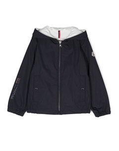 Пуховик с капюшоном, синий Moncler enfant