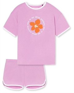 Пижамы из органического хлопка, розовый Schiesser