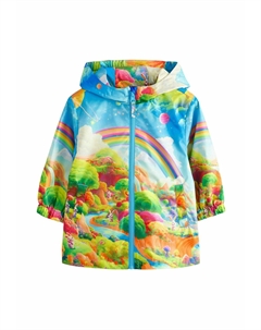 Дождевик SHOWER RESISTANT PRINTED CAGOULE, синий Next