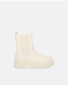 Ботильоны типа «Челси» для девочек из Швейцарии на объемной подошве, белый Chika10