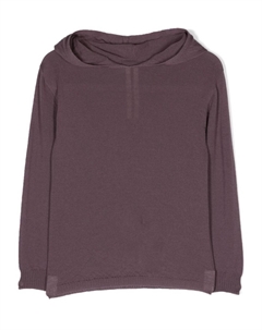 Худи тонкой вязки из вирджинской шерсти, фиолетовый Rick owens kids