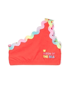 Топ бикини с фестонами, розовый Billieblush