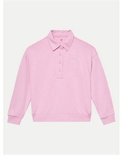 Толстовка стандартного кроя, розовый Gap