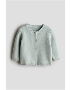 Вязаный кардиган, бирюзовый H&m