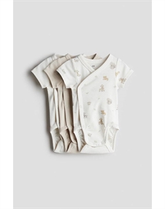 Комплект из 3-х боди-оберток, мультиколор H&m