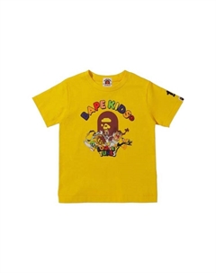 Детская футболка, желтый A bathing ape®