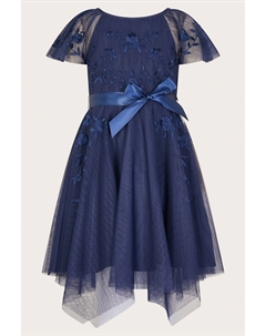 Платье Амелия с вышивкой, синий Monsoon