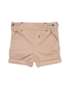 Шорты с нашивкой-логотипом, нейтральный цвет Tartine et chocolat