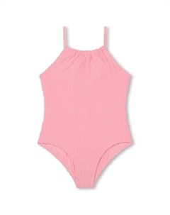 Купальник с логотипом, розовый Marc jacobs kids