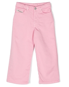 Широкие джинсы 2000-J Kids, розовый Diesel