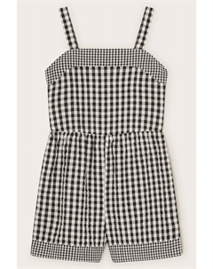 Комбинезон в мелкую клетку, черный Monsoon