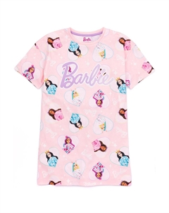 Ночная рубашка для девочек Барби, розовый Vanilla underground