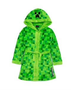 Детский флисовый халат, зеленый Vanilla underground