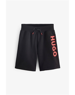 Шорты из джерси с логотипом, черный Hugo