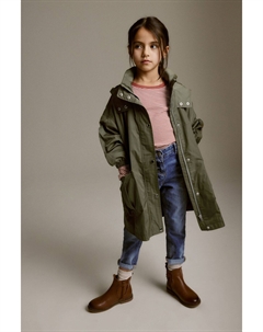 Дождевик оверсайз (3-16 лет), зеленый Next