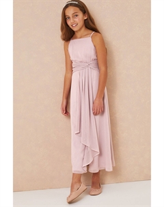 Платье-Макси на бретелях для особых случаев (от 7 до 16 лет), розовый Lipsy