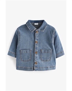 Детская джинсовая куртка (от 0 месяцев до 2 лет), синий Next
