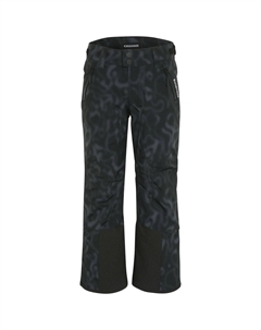 Лыжные брюки с точечным принтом, цвет Black Dark Grey Chiemsee