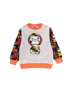 Детская толстовка, серый A bathing ape®